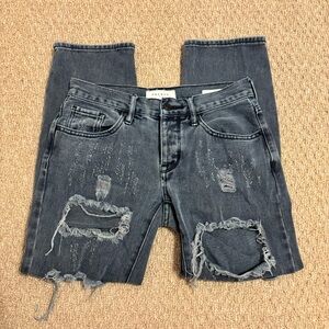 Pacsun Low Rise Distressed Boyfriend Jeans